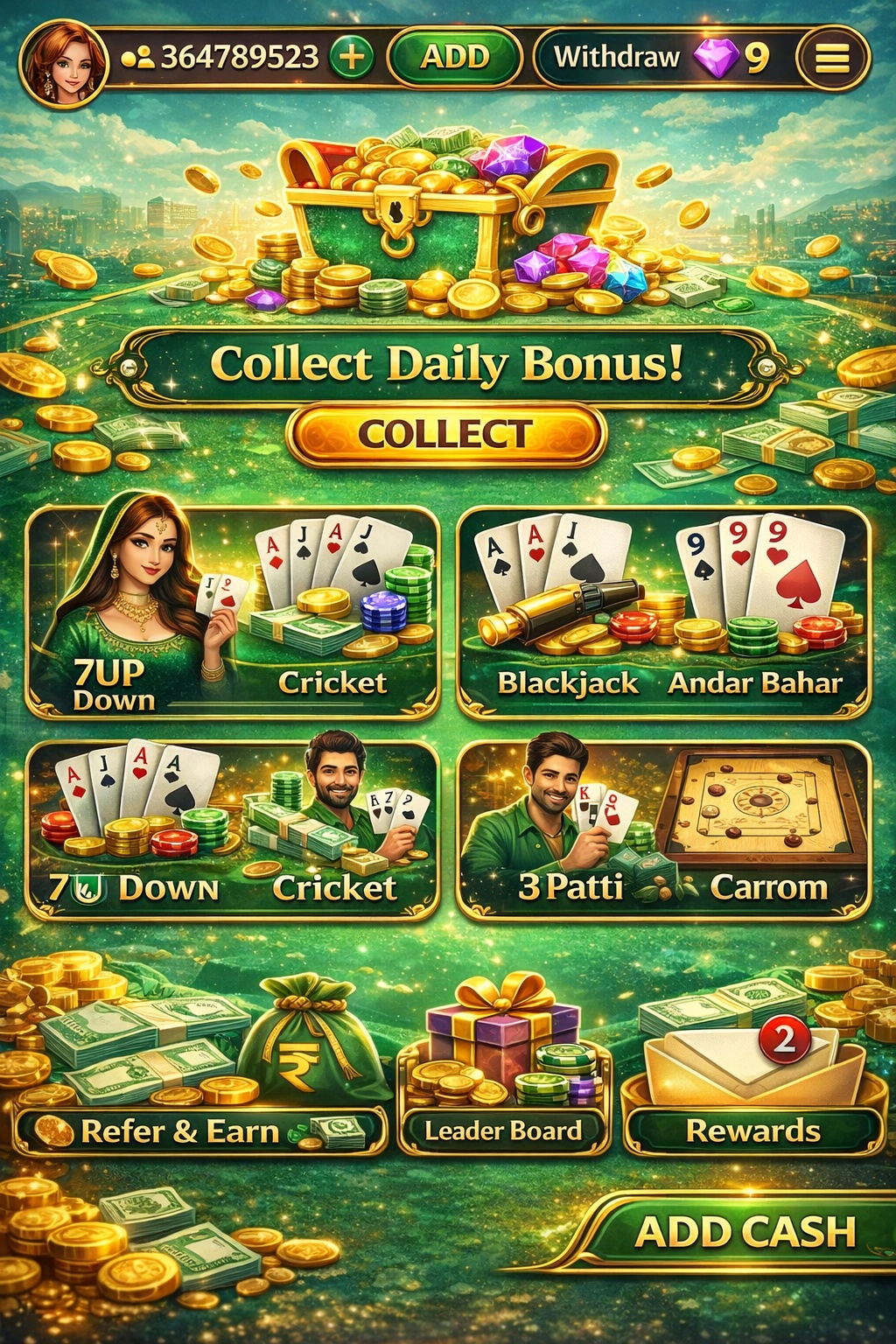 Teen Patti Dhani game
